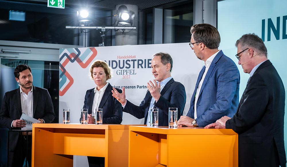 Impressionen Handelsblatt Industrie-Gipfel 2022