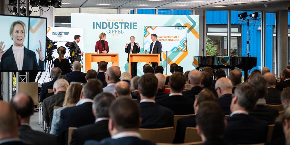 Impressionen Handelsblatt Industrie-Gipfel 2022