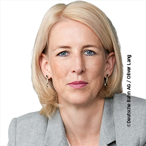 Katrin Habenschaden - Leiterin Nachhaltigkeit & Umwelt Deutsche Bahn AG